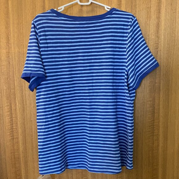 Talbot Striped Nautical Tee Size 1X - Picture 2 of 9